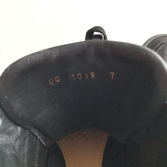 Louis Vuitton Black Patent Calfskin Embossed Monogram Tower Sneakers EUC 7(8 US) - Picture 8 of 10